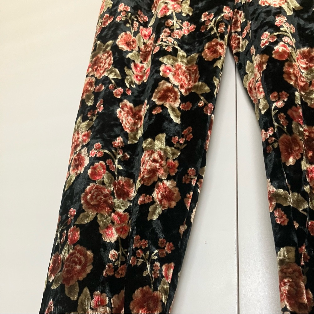 Floral Velvet Culottes - Picture 8 of 16